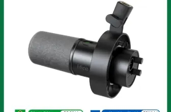 *מיקרופון דינמי FIFINE K688 בחיבור USB/XLR עם מבודד זעזועים* 🎙️