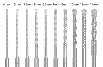 *סט 10 מקדחים מקצועיים SDS Plus לבטון וקירות – 160 מ"מ* 🔨
