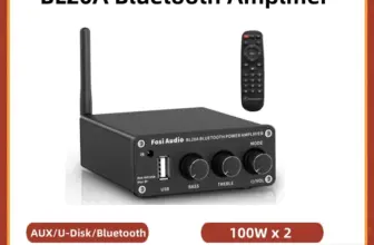 *מגבר סאונד בלוטות' איכותי Fosi Audio BL20A – מושלם למשרד!* 🔊🎵