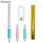 *עט חריטה חשמלי עם ראשים מתחלפים – להפוך כל פרוייקט ליצירת אמנות! ✨*