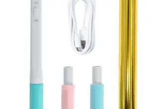 *עט חריטה חשמלי עם ראשים מתחלפים – להפוך כל פרוייקט ליצירת אמנות! ✨*