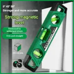 *פלס מגנטי מקצועי 225 מ"מ – 3 בועות רמה* 🔧