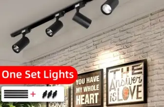 *מנורת ספוט מסילה LED לתאורה מקצועית*