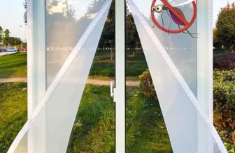 *רשת חלון נגד יתושים עם רוכסן – פיתרון מושלם לקיץ!* 🦟