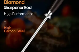 *משחיז סכינים מקצועי XINZUO מפלדת פחמן איכותית* 🔪✨