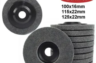 *💎 דיסק ליטוש וחיספוס מקצועי לעבודות מתכת – 100-125 מ"מ*