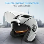 *קסדה מודולרית דו-מצבית לאופנוע בארבעה צבעים* 🏍️