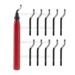 *🔧 כלי להסרת קצוות וזיזים RB1000 + 10 להבים מקצועיים*