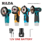 *מלטשת זווית נטענת HILDA 12V – מהפכה לכל בעל מקצוע!* 🔌🔧