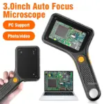 *מיקרוסקופ דיגיטלי עם זכוכית מגדלת X500 ומסך "3 ענק* 🔍🔬