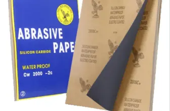 *נייר זכוכית מקצועי 60-2000 – שימוש יבש ורטוב!* 🔧✨