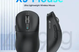 *עכבר גיימינג X3 PixArt PAW3395 אלחוטי משולש חיבורים*