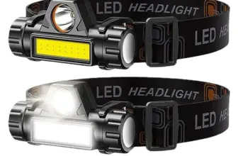 *פנס ראש לד עוצמתי COB נטען עם USB ומגנט חזק* 🔦