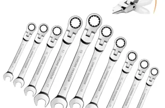 *סט מפתחות רצ'ט מקצועי עם ראש גמיש 6-24 מ"מ* 🔧🔩