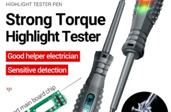 *בודק מתח חשמלי עם נורת ניאון ANENG B05* ⚡🔧