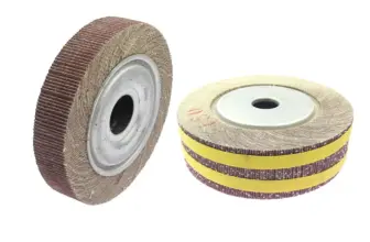 *גלגל ליטוש מקצועי עם דפי שיוף – לעבודות מתכת ועץ!* 🛠️