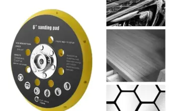 *פד גיבוי למלטשת 6 אינץ' 150 מ"מ עם 17 חורים – תואם Makita BO6030/BO6040 ו-Festool* 🔧