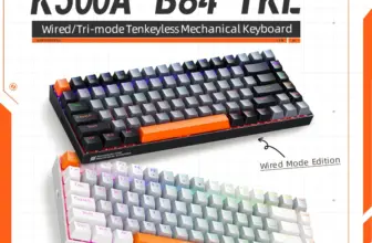 *מקלדת מכנית גיימינג Machenike K500A-B84 – הרגישו את ההבדל!* ⌨️🎮