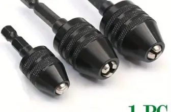 *מתאם צ'אק אוניברסלי לאחיזה מהירה ללא מפתח – הופך כל מברגה לתרגיל מקצועי!* 🔧