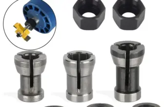 *סט מקדחים מקצועיים לעץ – YUSUN Shaft Sleeve Router Bit* 🪵🔧