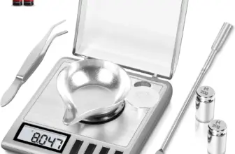 *מאזני דיוק דיגיטליים 50g/0.001g – למדידה מקצועית בדיוק מיליגרם!* ⚖️💎