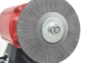 *מברשת תיל מקצועית לשיוף וניקוי חלודה 75-200mm* 🔧