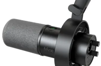 *מיקרופון דינמי FIFINE K688 עם חיבור USB/XLR וממשק מגע* 🎙️💼