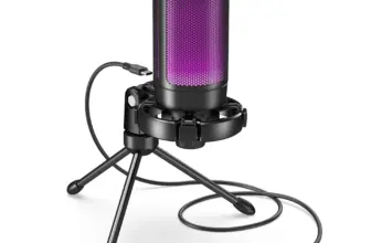 *מיקרופון גיימינג FIFINE RGB עם תאורת LED משתנה* 🎮🎤