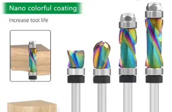 *סכין פרזול CNC מקצועי בציפוי ננו – לעבודות נגרות מושלמות!* 🪵✨