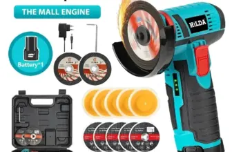 *משחזת זוויתית נטענת HILDA 12V – עם סוללה ואביזרים* 🔄⚡