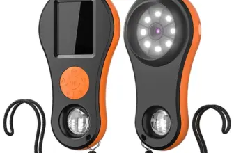 *מיקרוסקופ דיגיטלי נייד עם מסך 2.0 אינץ' ו-8 נורות LED* 🔍📱