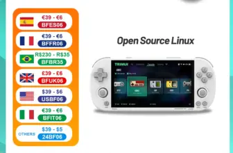 *קונסולת רטרו Trimui Smart Pro – המיני-קונסולה הניידת לגיימרים!* 🎮
