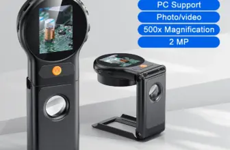 *מיקרוסקופ דיגיטלי 500X עם מיקוד אוטומטי* 🔍📱