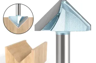 *סכין פרזול V-GROOVE מקצועי 90 מעלות – לחריצים מושלמים בעץ!* 🪵✨