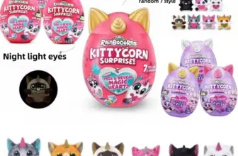 *צעצוע הפתעה Rainbocorns Kittycorn סדרה 2 – חתול פלאש קסום עם סליים* 🌈🐱