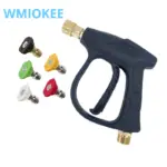 *אקדח שטיפה בלחץ גבוה עם 5 חרירים ומתאם קרצ'ר* 💦