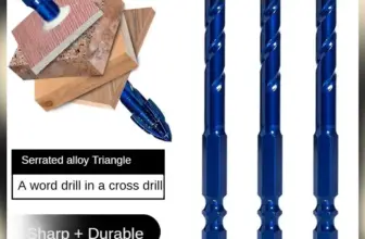 *מקדח אקסצנטרי למשטחים קשים – זכוכית, קרמיקה ואבן! 🔨*