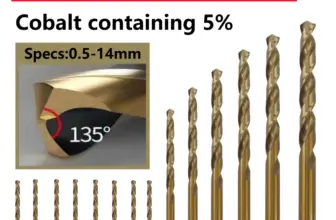 *🔩 סט מקדחים פרופסיונלי HSS M35 עם ציפוי קובלט 1.0-13mm*