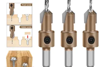 *מקדח מקצועי לחורים עיוורים – ביט מדורג להתקנת ברגים* 🔧