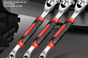 *מפתח ברגים רב-שימושי 52 ב-1 עם ידית אחיזה מונעת החלקה* 🔧🔩