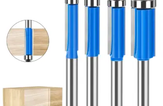 *סט 1-4 ביטים פרזול מקצועי עם מיסב – 6mm להחלקה מושלמת* 🪚