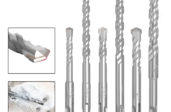 *מקדח קיר מקצועי SDS Plus – 4-12 מ"מ למלט ובטון* 🔨