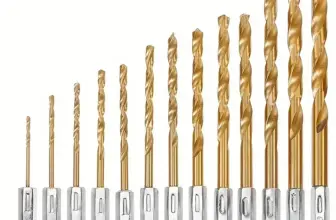 *סט 13 מקדחי טיטניום מקצועיים עם ידית משושה 1.5-6.5 מ"מ* 🔧