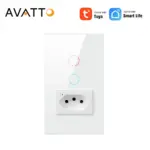 *מתג חכם WiFi/Zigbee עם שקע מבית AVATTO – לשליטה מלאה בבית החכם!* 🏠✨