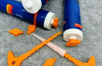 *2 פקקים חכמים למניעת התייבשות מסטיקים וסיליקונים* 🔧