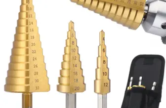 *מקדחה ספירלית מדורגת מצופה טיטניום 4-32 מ"מ* 🔩🛠️