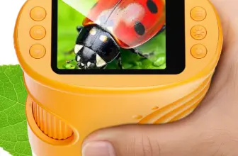 *מיקרוסקופ דיגיטלי נייד עם מסך 2.0" – מתנה מושלמת לילדים סקרנים!* 🔍