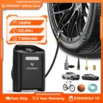 *משאבת אוויר ניידת ETENWOLF V3 – 160 PSI עם סוללה חזקה* 🚗💨