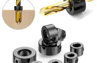 *סט טבעות עצירה מקצועיות למקדחה – לקידוחים מדויקים בכל פעם!* 🔧