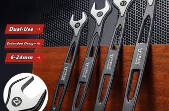 *מפתח רצ'ט דו-שימושי 6-24 מ"מ איכותי* 🛠️🔧